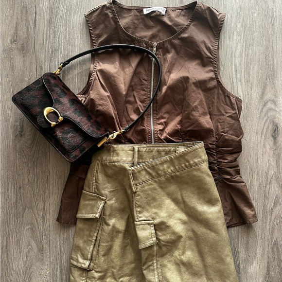 Princess Polly Olive Utility Jacket & Skirt Set - Picture 7 of 9